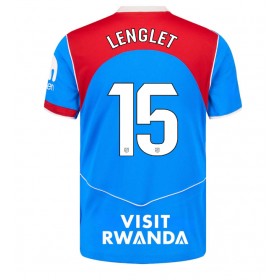 Pánské fotbalový oblečení Atletico Madrid Clement Lenglet #15 Tretí košile 2025-26 Krátkým Rukávem